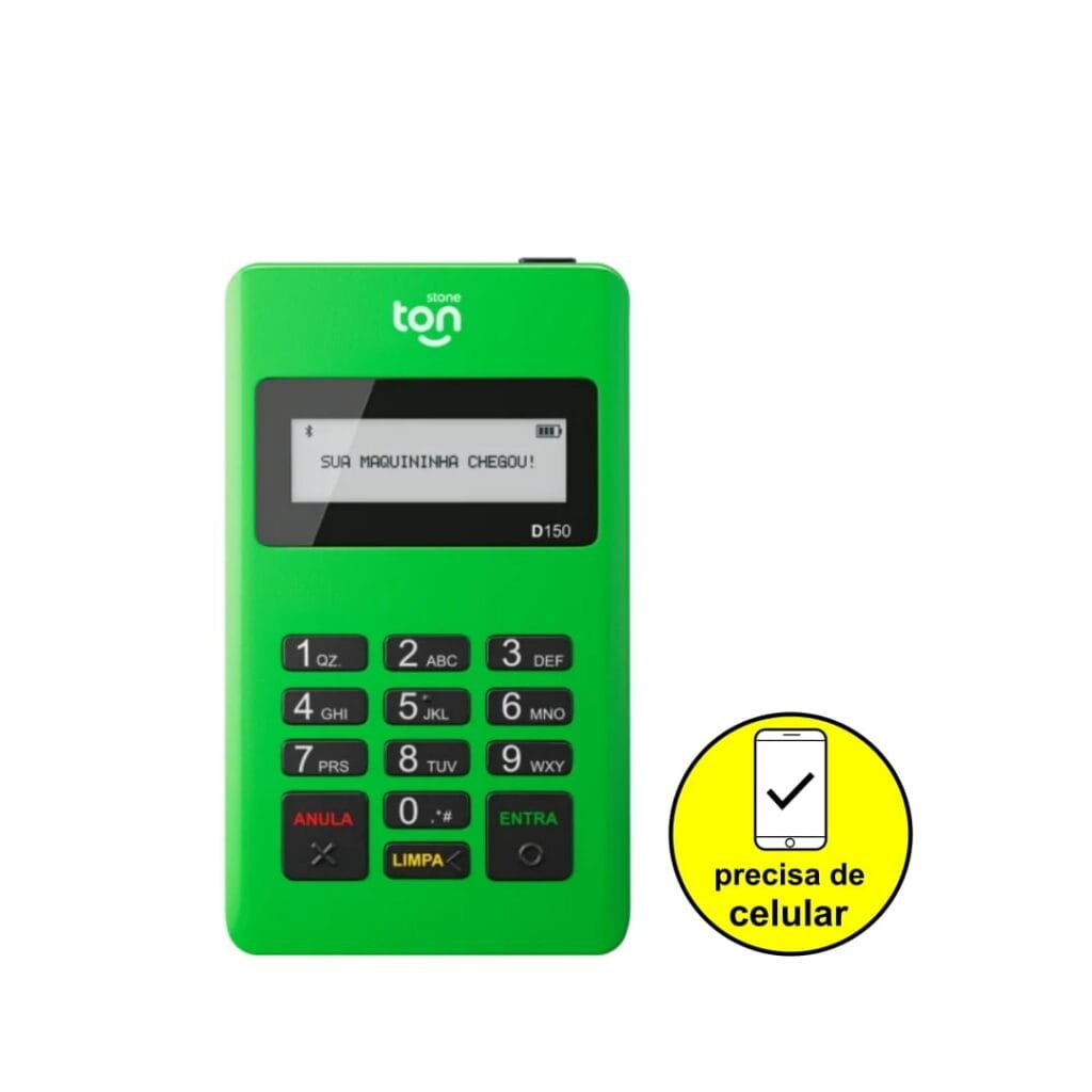 Maquininha para quem está começando a vender.