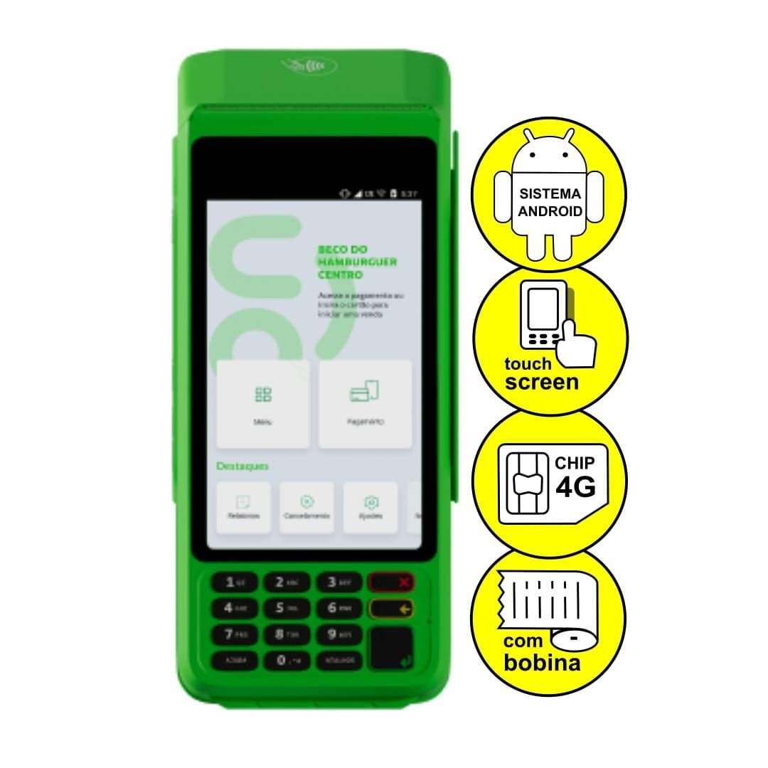 Maquininha ideal com o melhor plano de taxas - T3 SMART
